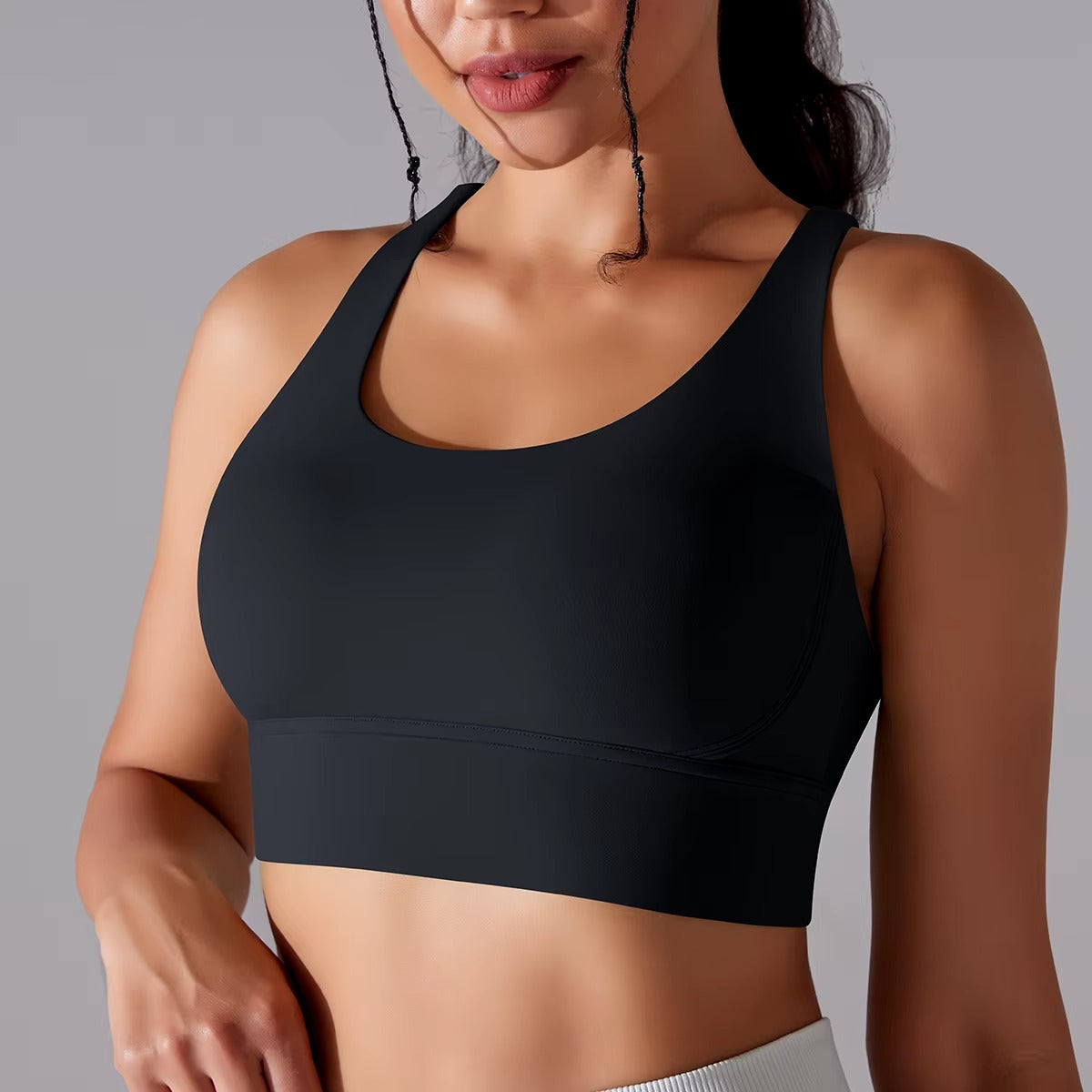 Trendy Fitness Naked Feel Workout Yoga Tank Tops Mssza