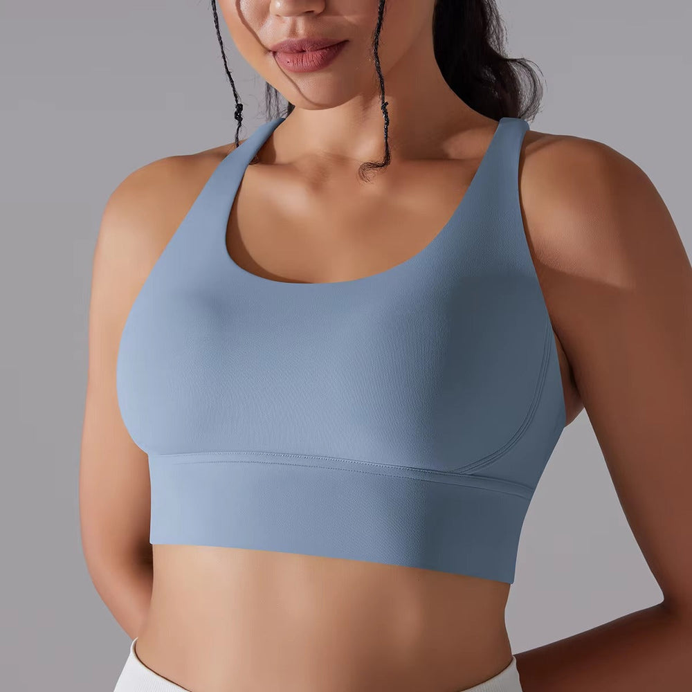 Trendy Fitness Naked Feel Workout Yoga Tank Tops Mssza