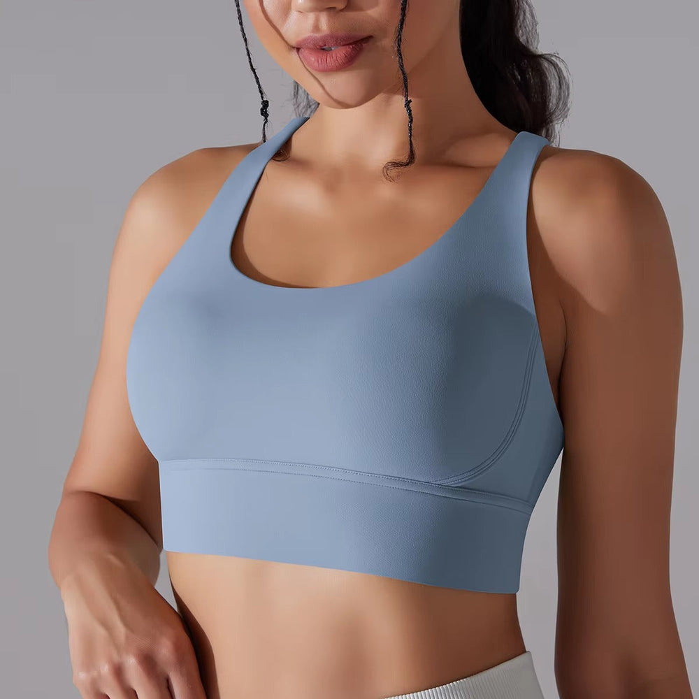 Trendy Fitness Naked Feel Workout Yoga Tank Tops Mssza