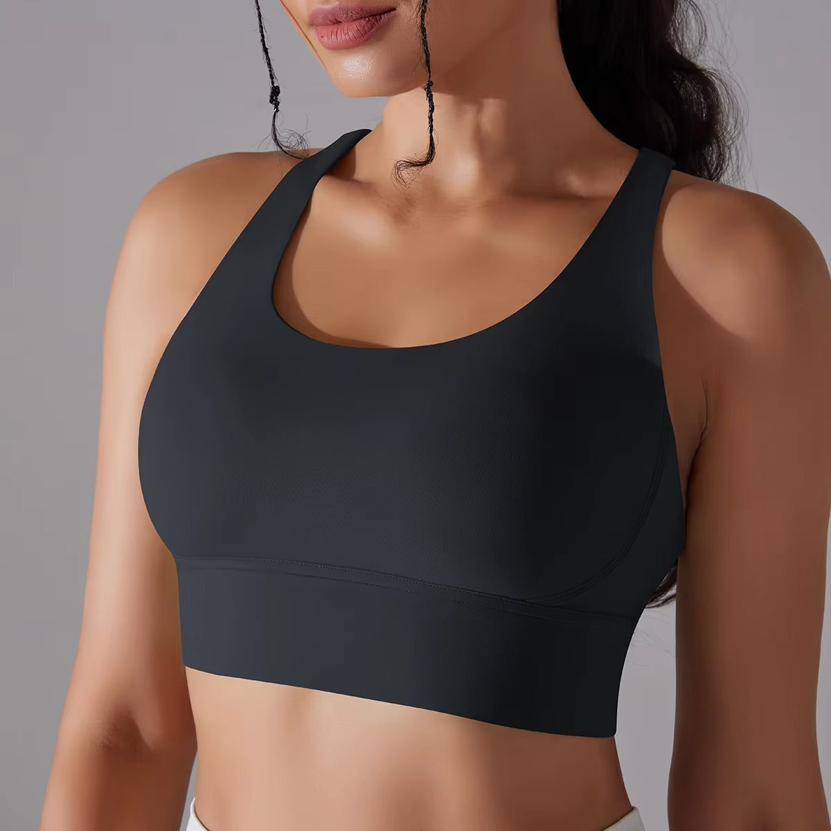 Trendy Fitness Naked Feel Workout Yoga Tank Tops Mssza