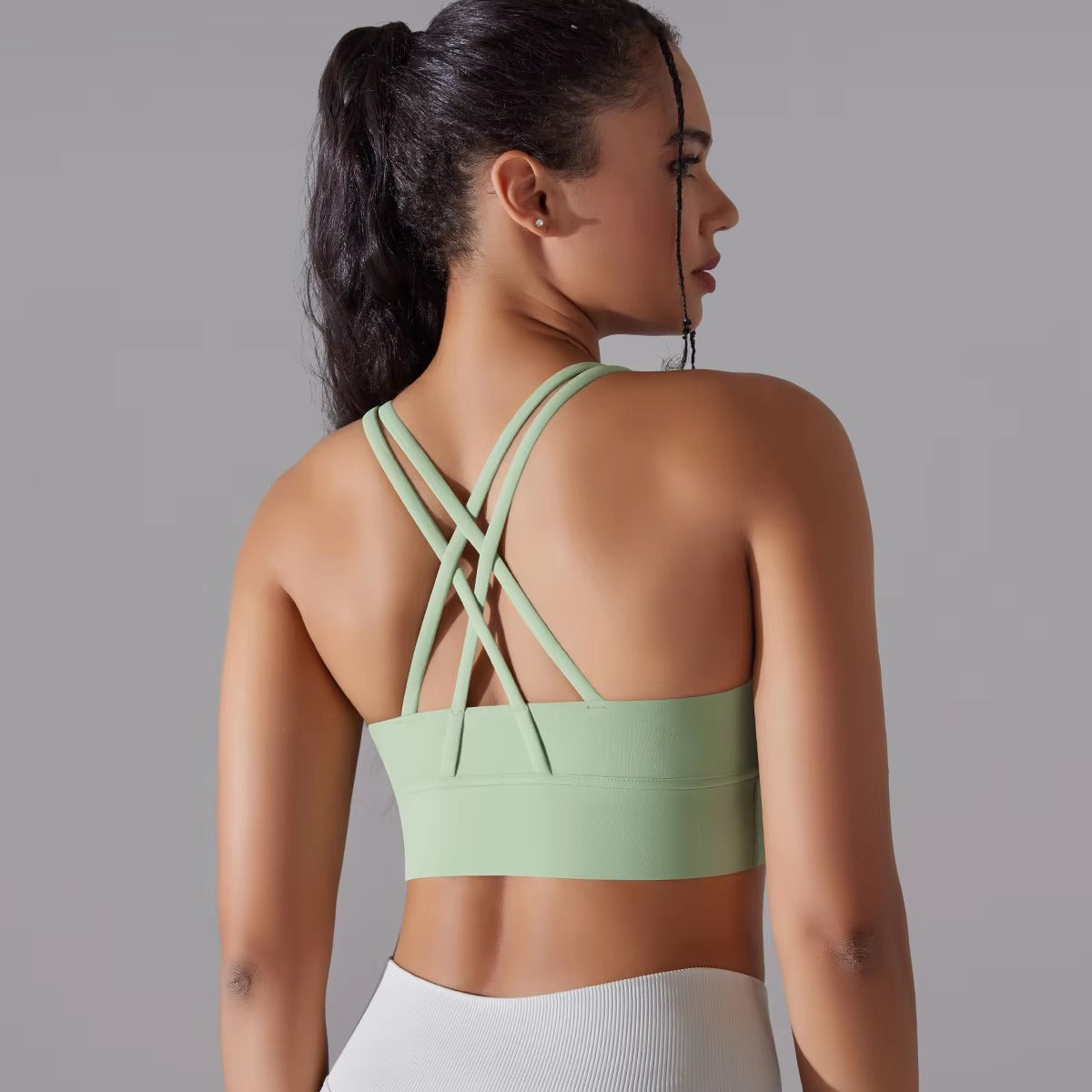 Trendy Fitness Naked Feel Workout Yoga Tank Tops Mssza