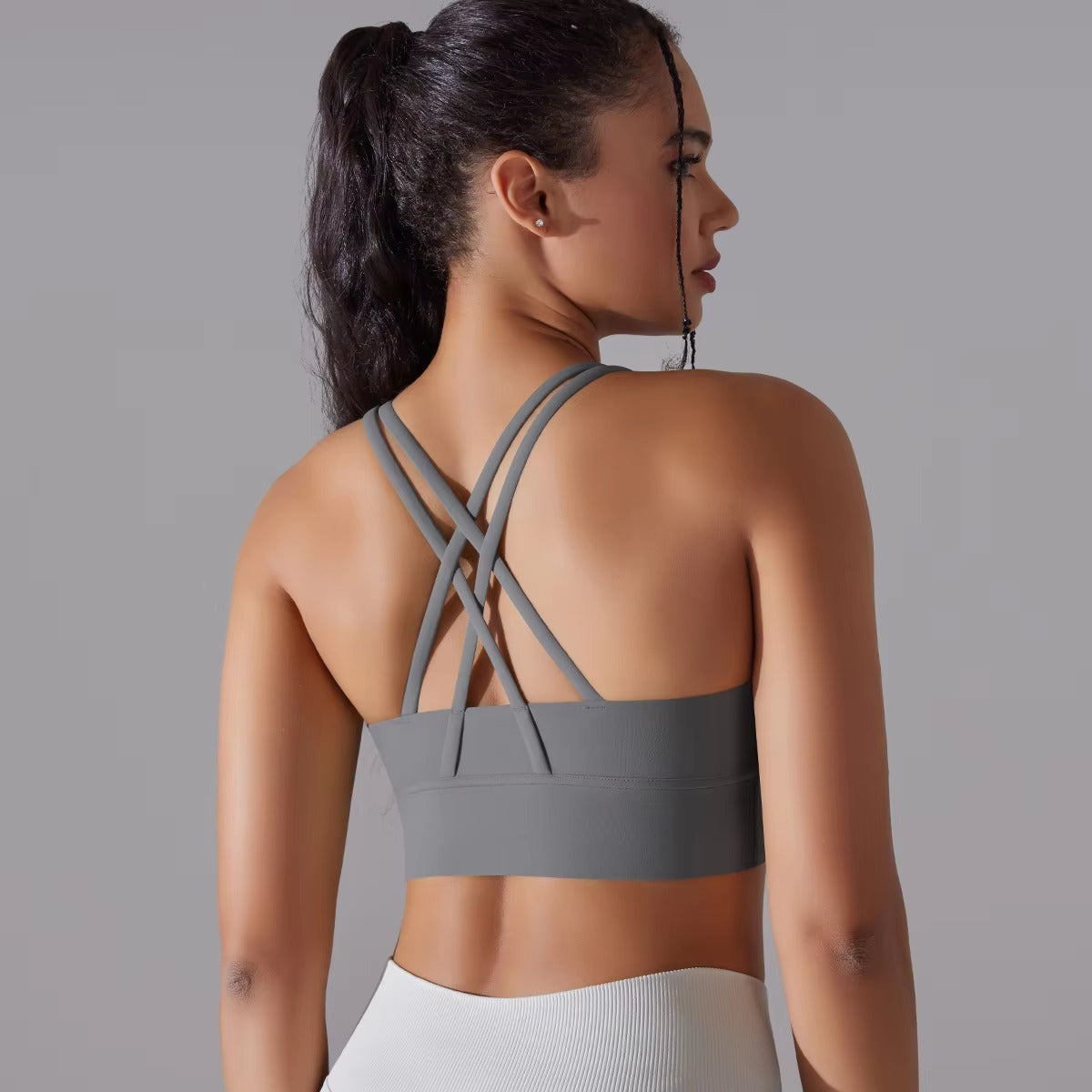 Trendy Fitness Naked Feel Workout Yoga Tank Tops Mssza