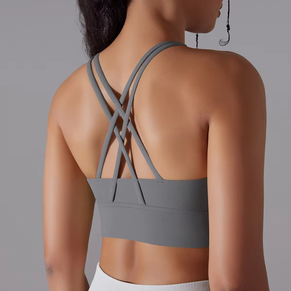 Trendy Fitness Naked Feel Workout Yoga Tank Tops Mssza
