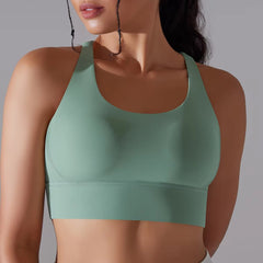 Trendy Fitness Naked Feel Workout Yoga Tank Tops Mssza