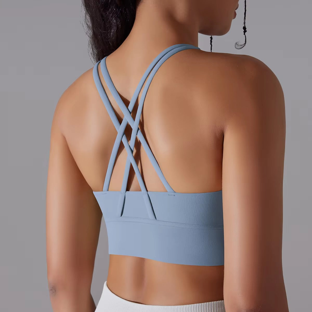 Trendy Fitness Naked Feel Workout Yoga Tank Tops Mssza