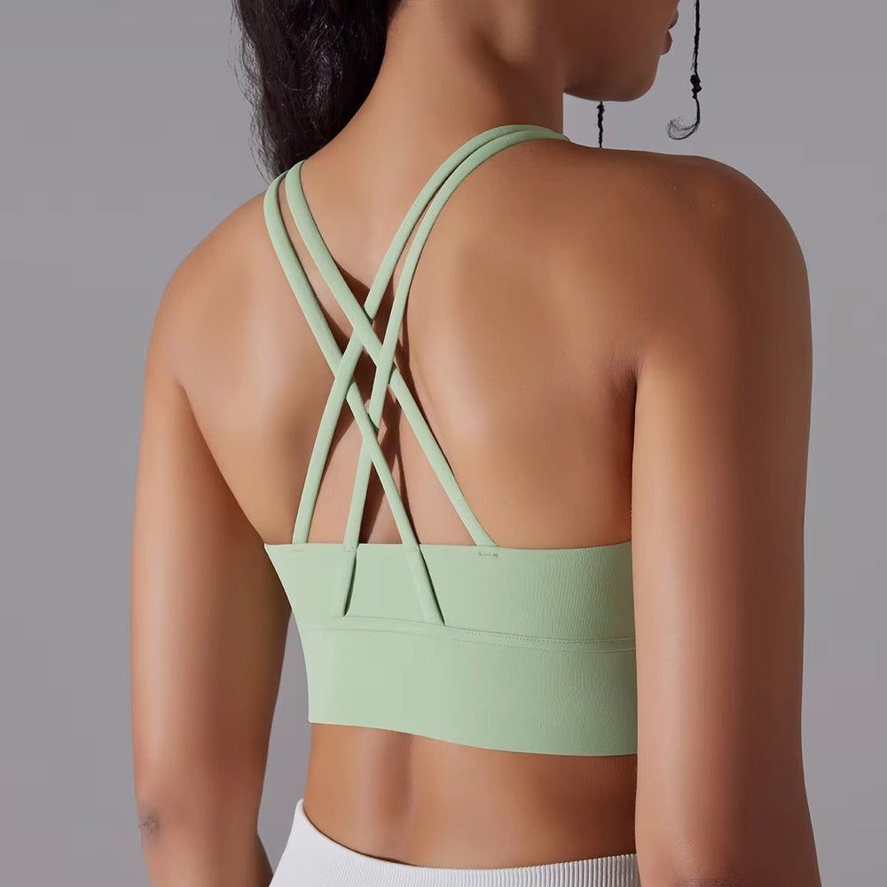 Trendy Fitness Naked Feel Workout Yoga Tank Tops Mssza