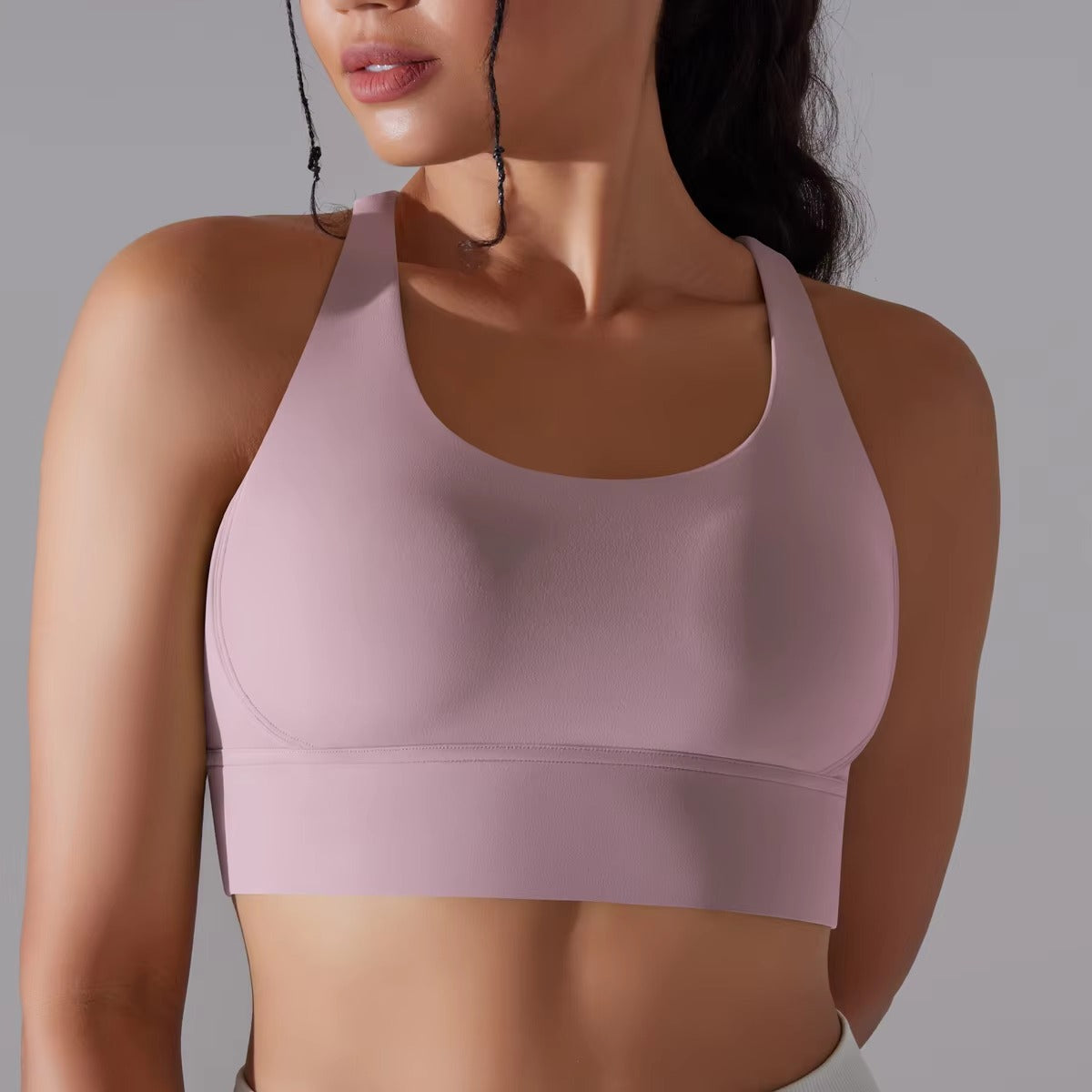 Trendy Fitness Naked Feel Workout Yoga Tank Tops Mssza