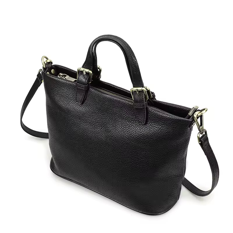 Trendy Genuine Leather Shoulder Contact'S Tote Crossbody Bags Mssza
