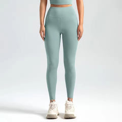 Trendy High Waist Naked Running Yoga Workout Leggings Mssza