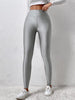 Trendy High Waist Tight Solid Small Feet High Elastic Leggings Mssza