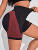 Trendy High Waist Tummy Control Tights Workout Shorts Mssza