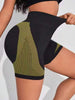 Trendy High Waist Tummy Control Tights Workout Shorts Mssza