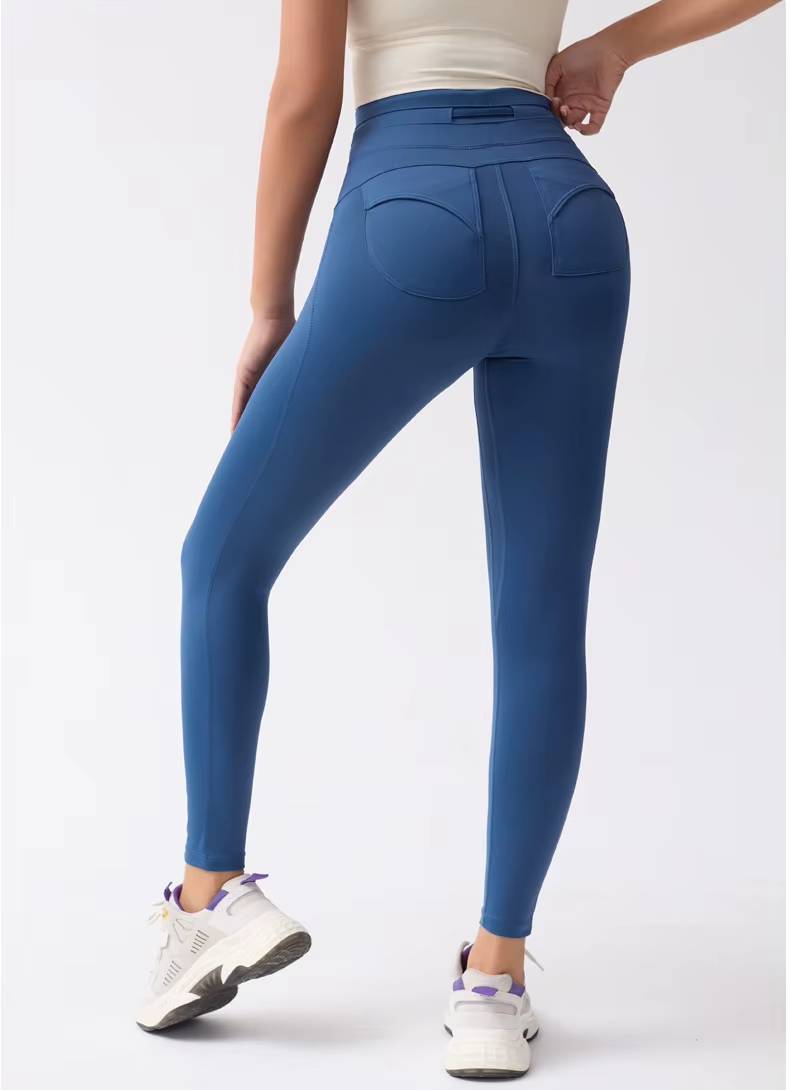 Trendy High Waisted Higher Quality Gym Ankle-Length Leggings Mssza
