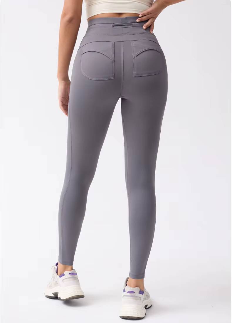 Trendy High Waisted Higher Quality Gym Ankle-Length Leggings Mssza