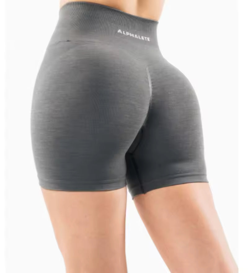 Trendy Hip Three-Point Fitness Gym Sports Tight Running Shorts Mssza