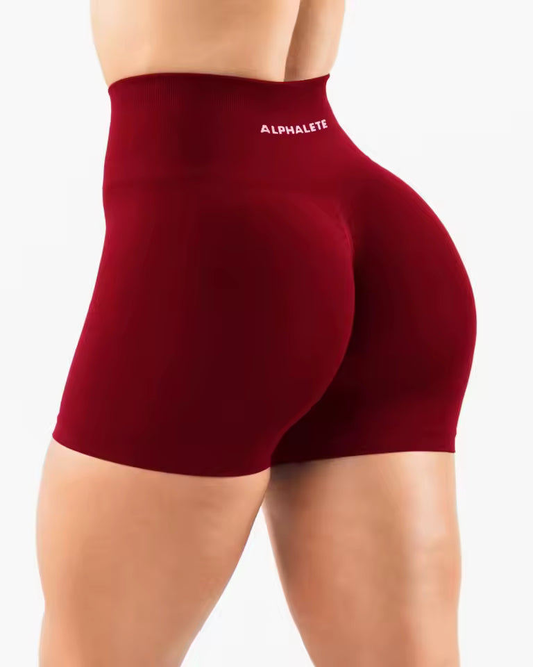 Trendy Hip Three-Point Fitness Gym Sports Tight Running Shorts Mssza