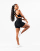 Trendy Hip Three-Point Fitness Gym Sports Tight Running Shorts Mssza