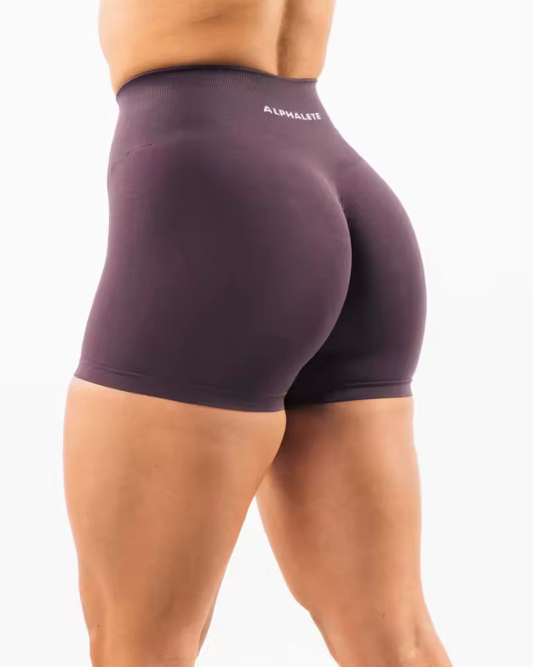 Trendy Hip Three-Point Fitness Gym Sports Tight Running Shorts Mssza