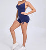 Trendy Hollow-Out Seamless Yoga One-Piece Jumpsuits Mssza