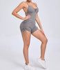 Trendy Hollow-Out Seamless Yoga One-Piece Jumpsuits Mssza