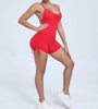 Trendy Hollow-Out Seamless Yoga One-Piece Jumpsuits Mssza