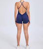 Trendy Hollow-Out Seamless Yoga One-Piece Jumpsuits Mssza