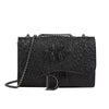 Trendy Interior Slot Pocket Small Square Single Shoulder Chain Bag Mssza
