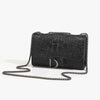 Trendy Interior Slot Pocket Small Square Single Shoulder Chain Bag Mssza