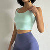 Trendy Knitted Breathable Back Knotted Sports Bras Mssza