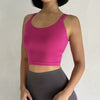 Trendy Knitted Breathable Back Knotted Sports Bras Mssza