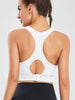 Trendy Knitted Breathable Shockproof High Strength Sports Bra Mssza