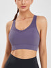 Trendy Knitted Breathable Shockproof High Strength Sports Bra Mssza