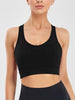 Trendy Knitted Breathable Shockproof High Strength Sports Bra Mssza