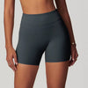 Trendy Knitted Quick-Dry Soften High Waisted Gym Shorts Mssza