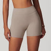 Trendy Knitted Quick-Dry Soften High Waisted Gym Shorts Mssza