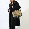 Trendy Leather Letters Designer Shoulder Messenger Tote Handbags Mssza