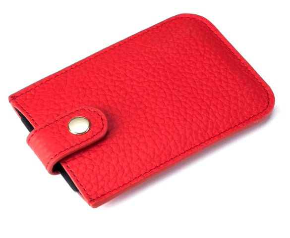 Trendy Leather Slim Card Portable Wallet Holder Mssza