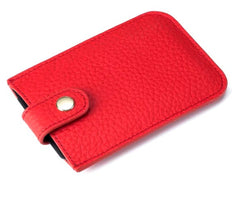 Trendy Leather Slim Card Portable Wallet Holder Mssza