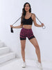 Trendy Leopard Seamless Fitness Yoga High Waisted Sports Shorts Mssza