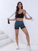 Trendy Leopard Seamless Fitness Yoga High Waisted Sports Shorts Mssza