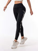 Trendy Letter Print High Waisted Quick-Drying Yoga Pants Mssza