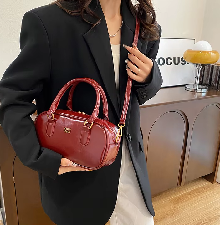 Trendy Luxury Retro All-match One Shoulder Work Small Messenger Bag Mssza