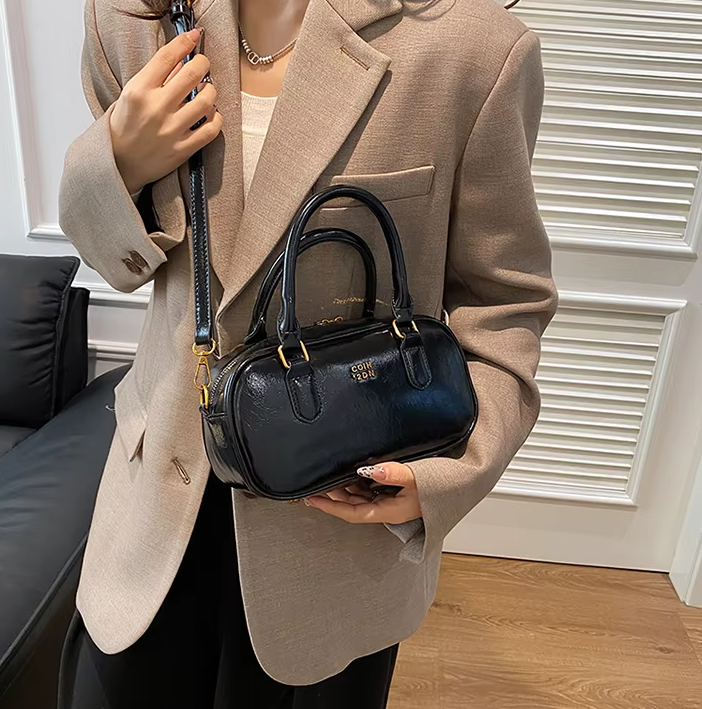 Trendy Luxury Retro All-match One Shoulder Work Small Messenger Bag Mssza