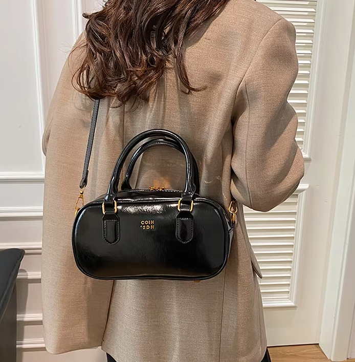 Trendy Luxury Retro All-match One Shoulder Work Small Messenger Bag Mssza
