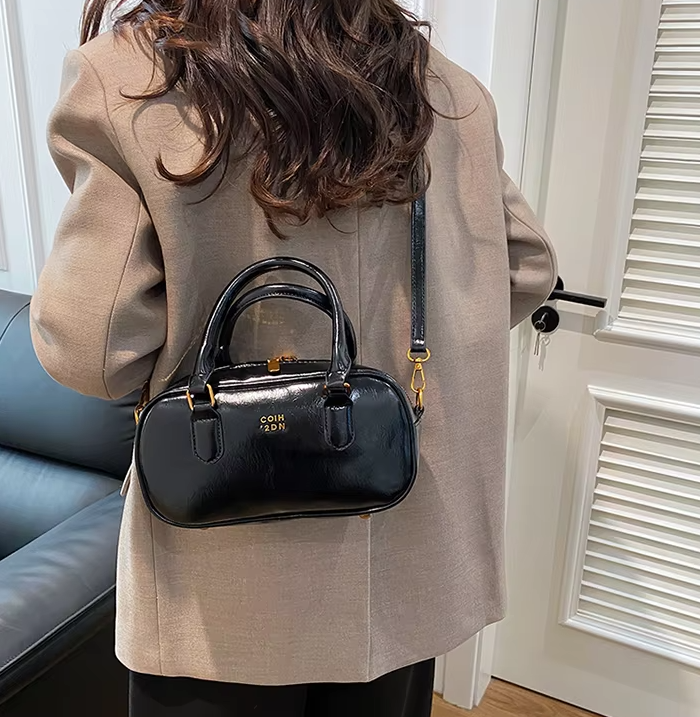 Trendy Luxury Retro All-match One Shoulder Work Small Messenger Bag Mssza