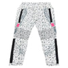 Trendy Lycra Slash Pockets Sports Print Fitness Jogging Streetwear Mssza