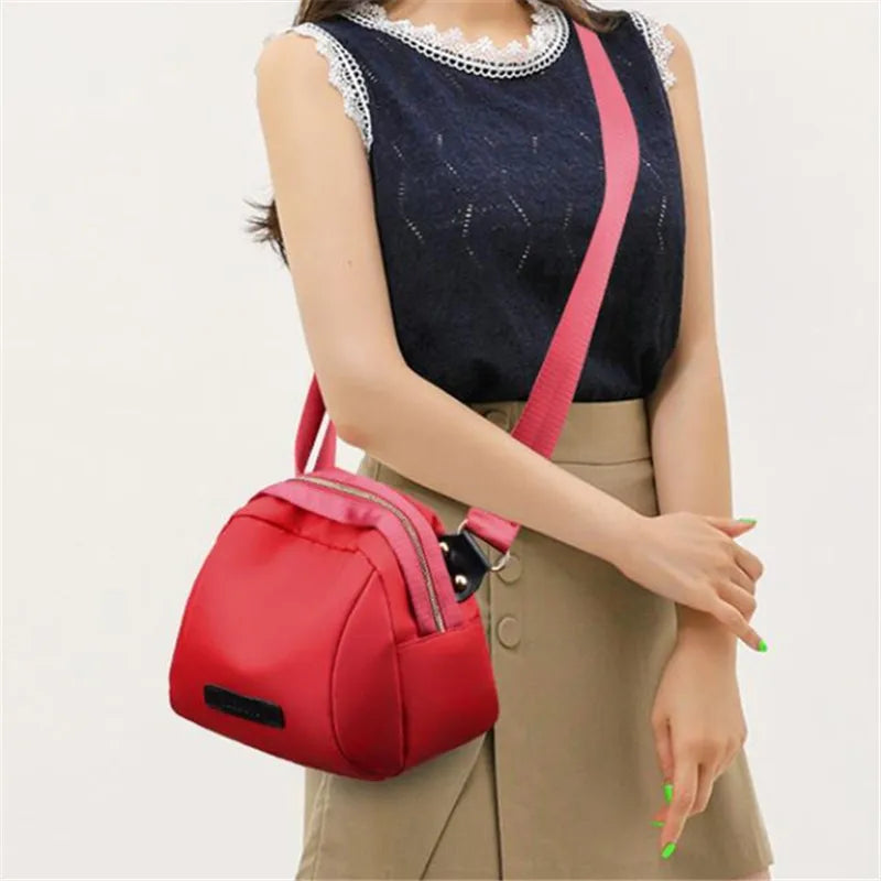 Trendy Nylon Waterproof Lightweight Effortless Crossbody Bag Mssza