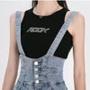 Trendy Overalls High Waist Non Stretch Short Jumpsuit Romper Mssza