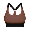 Trendy Removable Cups Medium Impact Adjustable Straps Sports Bras Mssza