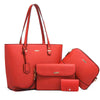 Trendy Retro Large-Capacity Cross-Body Celebrity Shoulder Handbag four-piece set Mssza